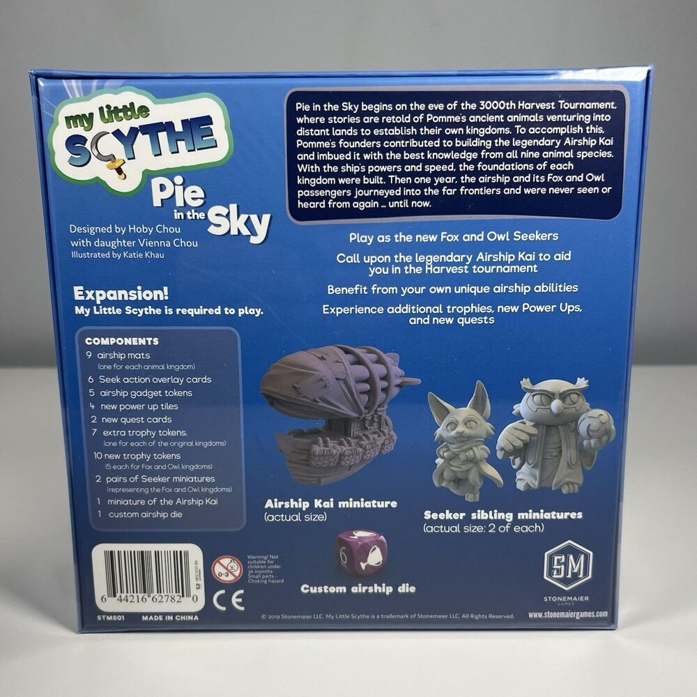 Pie in the Sky Expansion My Little Scythe by Stonemaier Games NEW and SEALED - Picture 2 of 4